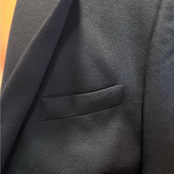 Loro Piana Nordstrom Cashmere Sport Coat Blazer Mens 43 100% Cashmere Black - Picture 13 of 13